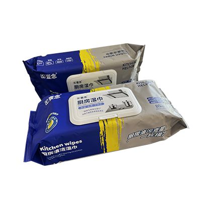 خط إنتاج مناديل مبللة (عبوة 30 إلى 120 منديل/ علبة)، DCW-4500J